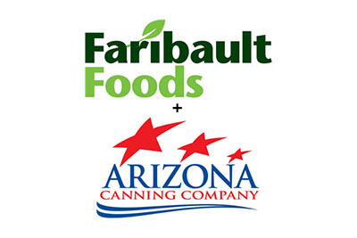 Faribault Foods and Arizona Canning Company logos